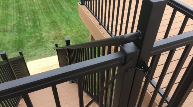 Aluminum composite or wood railing